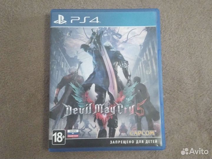 Игра для приставок ps4 Devil May Cry 5