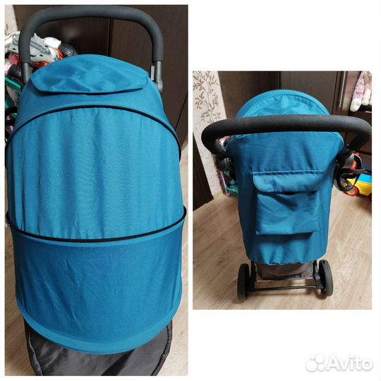 Прогулочная коляска Babyton comfort plus blue
