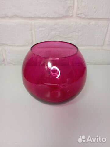 Ваза стеклянная