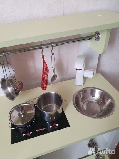 Детская деревянная кухня типа IKEA