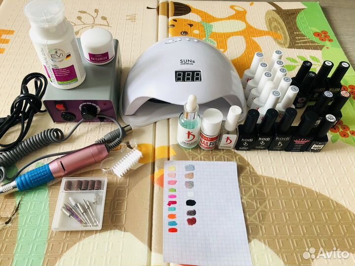 Маникюрный набор все для маникюра и педекюра