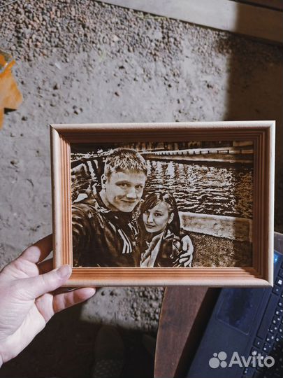 Выжигание портретов на дереве