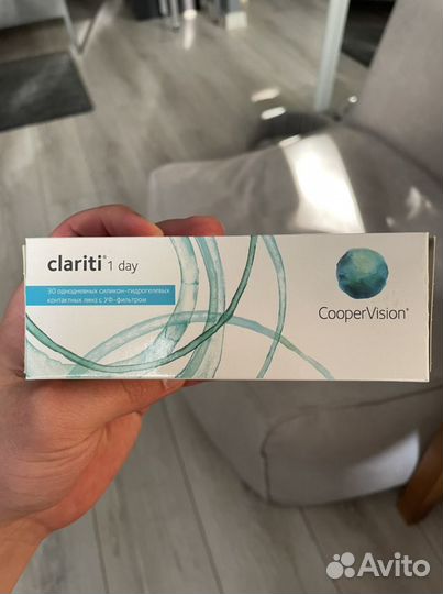 Линзы Cooper Vision clariti 1 day