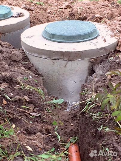 Бетонные кольца для канализации