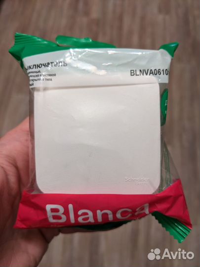 Выключатель Schneider Electric Blanca blnva061011