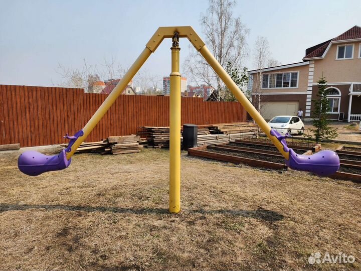 Карусель качеля Аватар разбег 450см