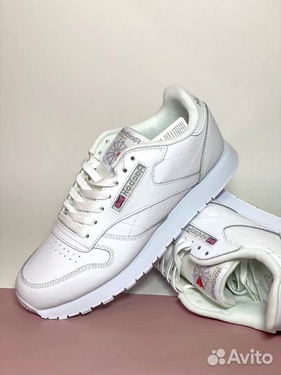 Кроссовки мужские reebok classic кожа