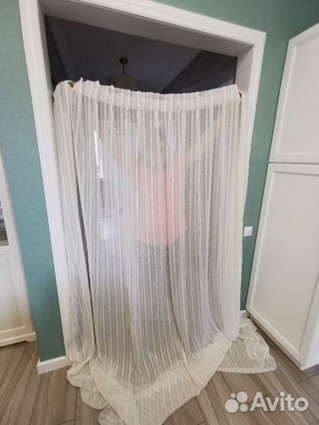 Шторы тюль бу 250*280