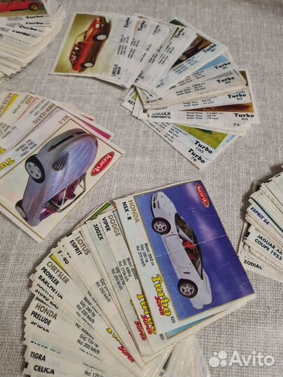 Вкладыши от жвачки турбо