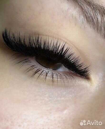 Наращивание ресниц с выездом на дом