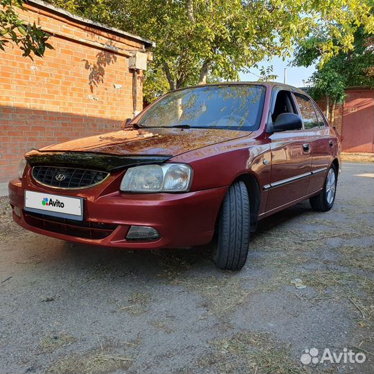 Hyundai Accent 1.5 МТ, 2006, 185 893 км