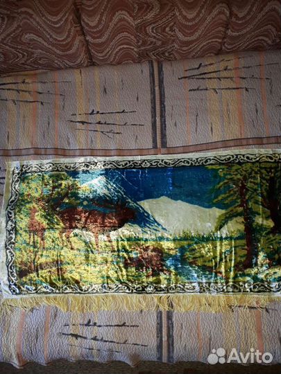 Ковер плюшевый СССР