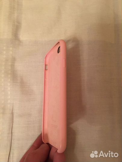Чехол Apple Silicone Case для iPhone 6/6s розовый