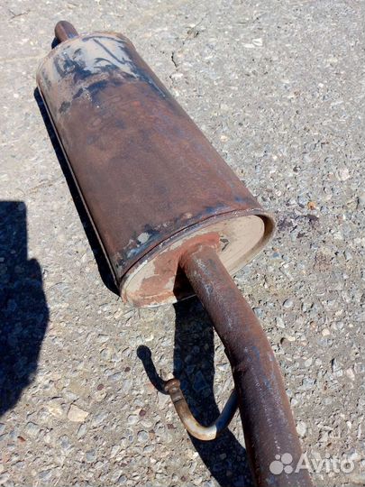 Выхлопная труба на priora