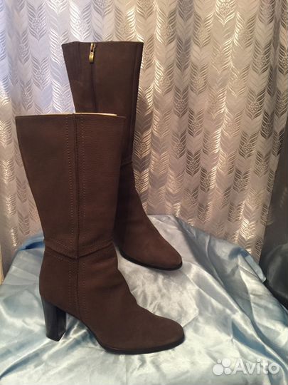 Сапоги зимние р.40. Кожа. LA notte. Новые