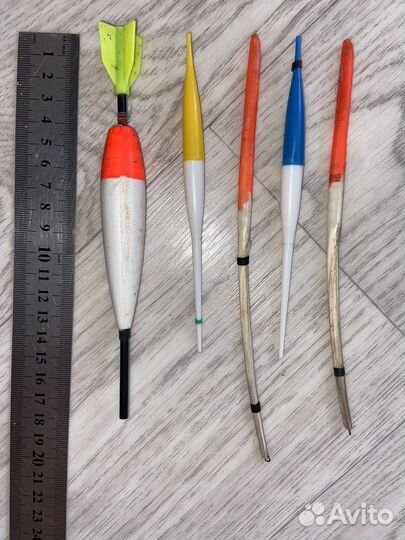 Набор Поплавок для рыбалки б/у 5 шт