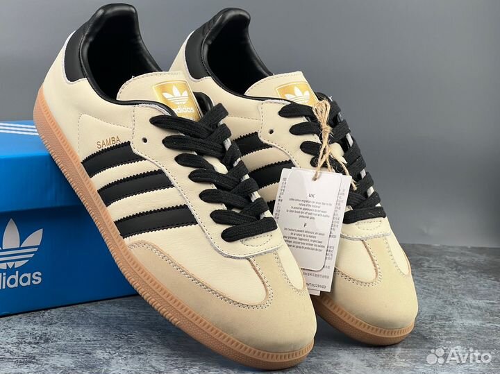 Adidas X Samba OG Cream White Sand Strata