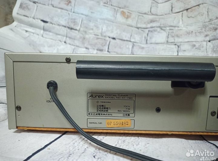 Японский Радио Тюнер Toshiba Aurex ST760