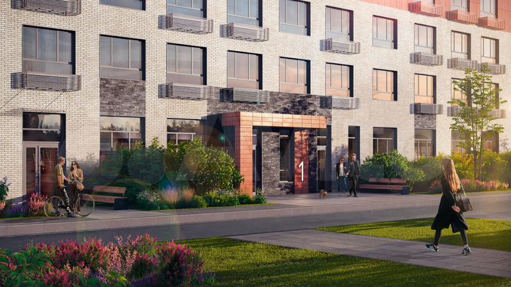 Квартира-студия, 23,7 м², 2/22 эт.