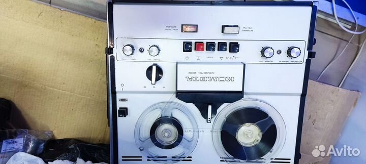 Катушечный магнитофон комета 209