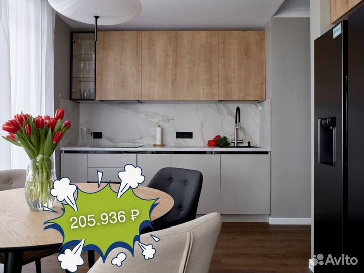 Кухня на заказ по индивидуальным размерам