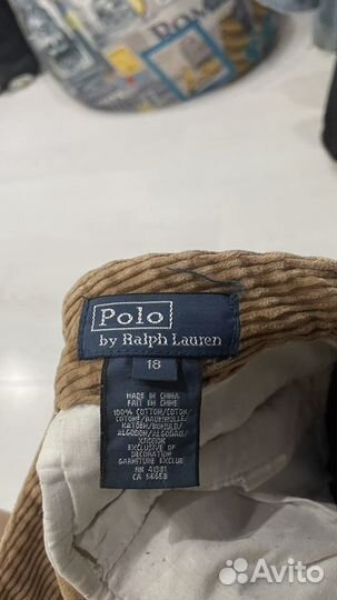 Вельветовые штаны Ralph Lauren Polo