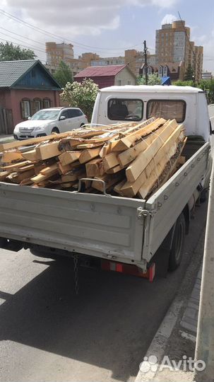 Песок, щебень. Газель