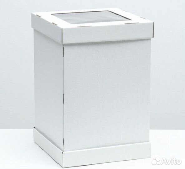 Коробка под торт 30*30*45 см
