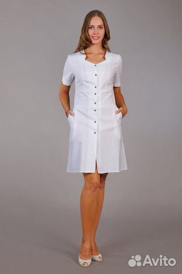 Медицинский халат женский 44