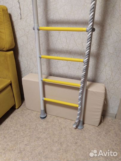 Детская шведская стенка с матрасом