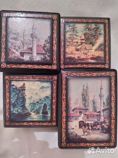 Шкатулки из дерева