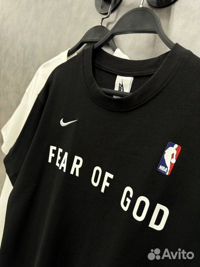 Футболка Nike fear of god nba