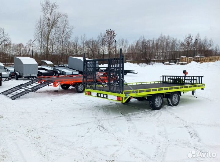 Двухосный прицеп