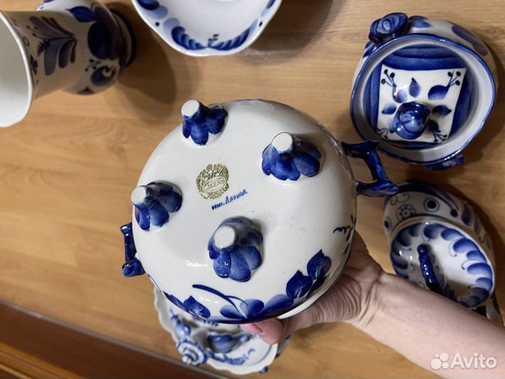 Гжель посуда