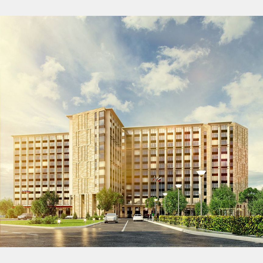 1-к. апартаменты, 24,9 м², 8/13 эт.