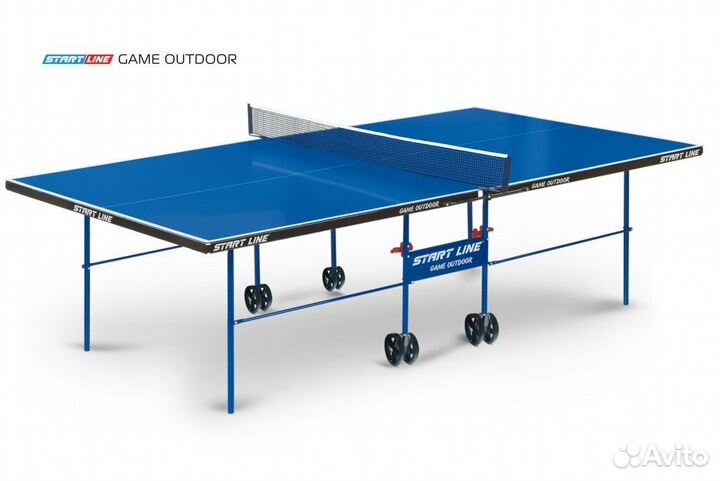 Теннисный стол Start Line Game Outdoor blue