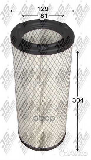 Фильтр воздушный A0394 JS Asakashi