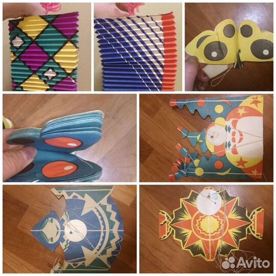 Бумажные гирлянды СССР