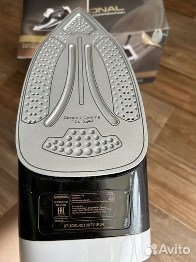 Новый паровой утюг national nb-124003