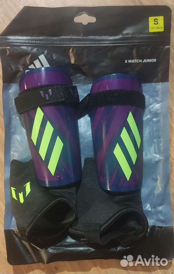 Щитки футбольные детские (s,m) adidas by messi