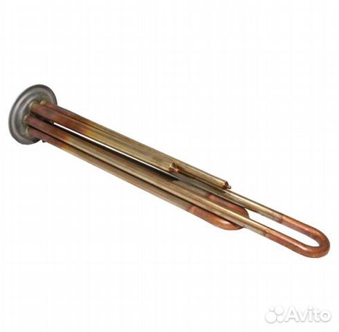 Тэн из меди RF TW 2000Вт с креплением под анод M4