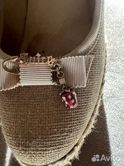 Juicy couture туфли эспадрильи