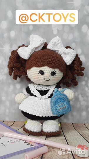 Кукла Школьница (ручная работа)