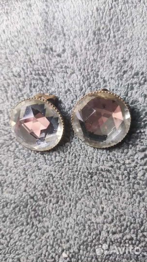 Серьги клипсы СССР