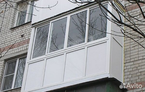 Пластиковые балконы в Кашхатау
