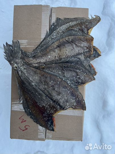 Камбала ерш вяленый
