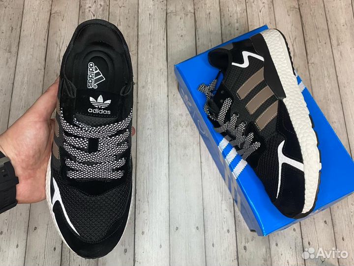 Кроссовки Adidas Nite jogger black