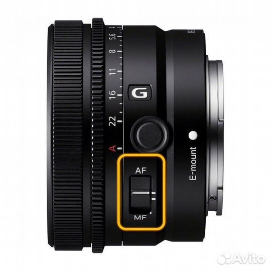 Объектив Sony FE 40mm f/2.5 G (SEL40F25G), черный