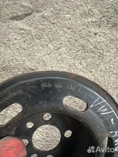 Шкив коленвала Audi VW Skoda Seat 1.6л