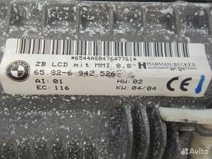 BMW E65 E66 бмв Е65 E66 Дисплей монитор